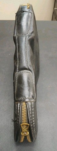 Vintage Browning zippered black pistol /handgun pouch fleece lined case rug - Picture 4 of 7
