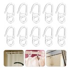 50 Pcs Vorhang Gardine Kunststoff Gardinenhaken Zum Aufhängen Von Vorhängen