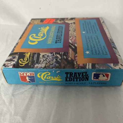 Juego de mesa clásico de béisbol de las Grandes Ligas 1989 edición de viaje conjunto naranja - Imagen 6 de 7