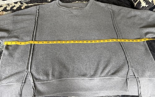 AMERICAN EAGLE HUGGABLE TOP IN GREY SIZE L RELAXED/OVERSIZED & COMFY! - Picture 6 of 11