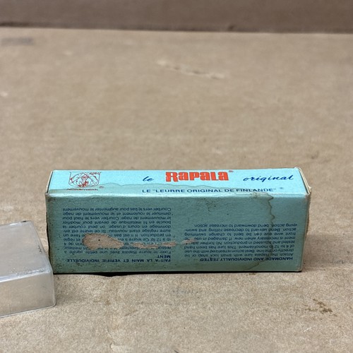 Vintage Original Rapala Wobbler The Original Finnish Minnow Fishing Lure 7S - Picture 4 of 5
