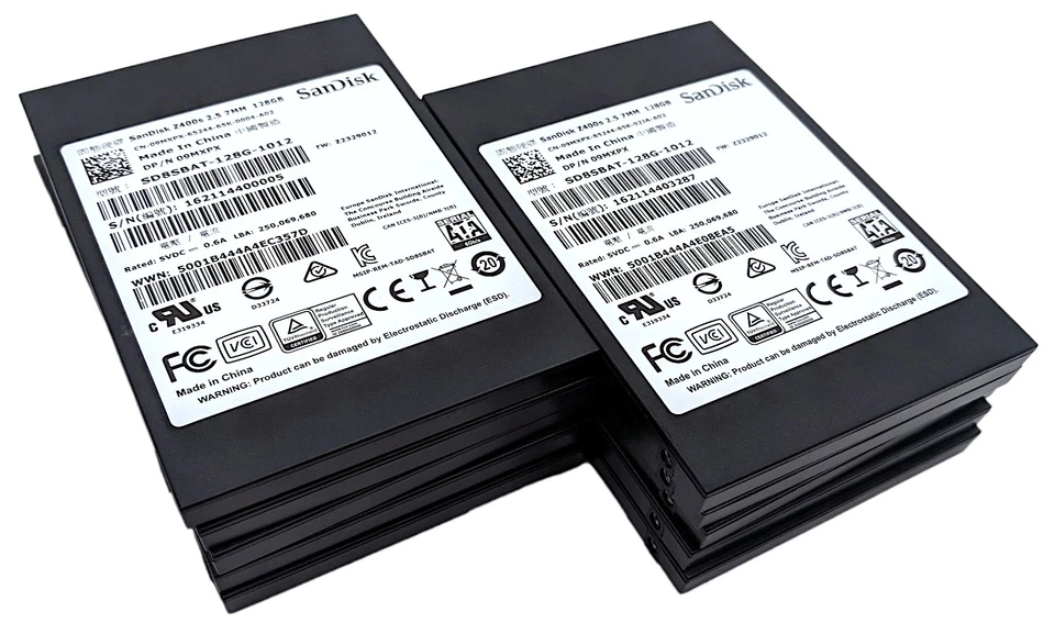 Lot of 10 SanDisk Z400s 128GB 2.5" SATA III Solid State Drive SD8SBAT-128G-1012 - Image 2 of 4