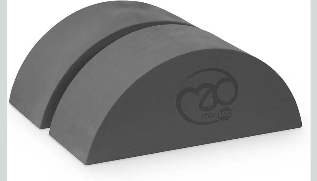 Crescent Foam Block | Ergonomic Half Round EVA Block for Stretching, Fitness