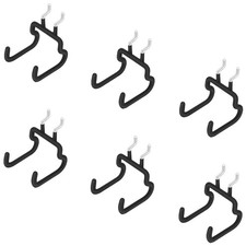 6PCS Pegboard Drill Holder Pegboard Hooks Pegboard Accessories for Tool,Acces...