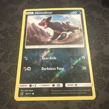 Houndour 58/111 Crimson Invasion Reverse Holo Pokémon Card 2017
