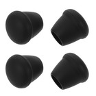 4pcs Chair Leg Protectors: Hardwood Floors Silicone Pads Covers Furniture Leg