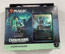 Magic: The Gathering Duskmourn House of Horror: Death Toll - Commander Deck. D1C
