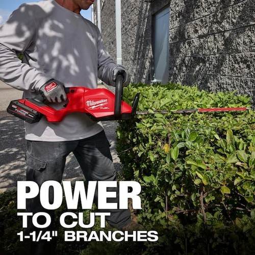 M18 FUEL 18-Volt 24 in. Brushless Cordless Battery Powered Hedge Trimmer (Tool) - Picture 6 of 12