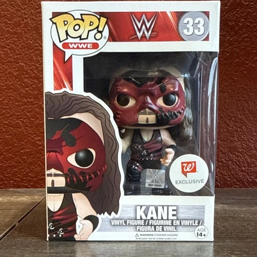 Funko Pop! WWE - Kane #33 Walgreens Exclusive NIB NBO