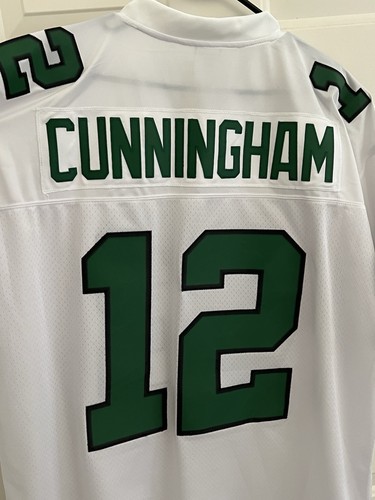Randall Cunningham Stitched All White Throwback Jersey XL Philadelphia Eagles - Picture 9 of 14