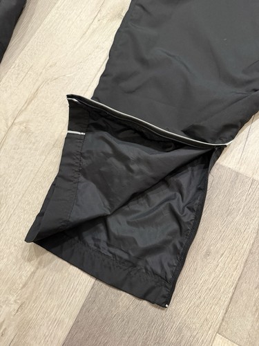 Pantalones deportivos cortavientos forrados de malla negra vintage Y2K Nike para hombre - XXL 2XL  - Imagen 3 de 7