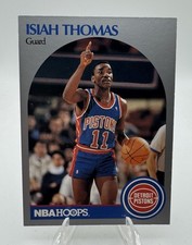 1990 NBA Hoops #111 Isiah Thomas Detroit Pistons 