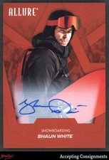 2025 Upper Deck Allure SE Red Rainbow Autograph Shaun White SP AUTO