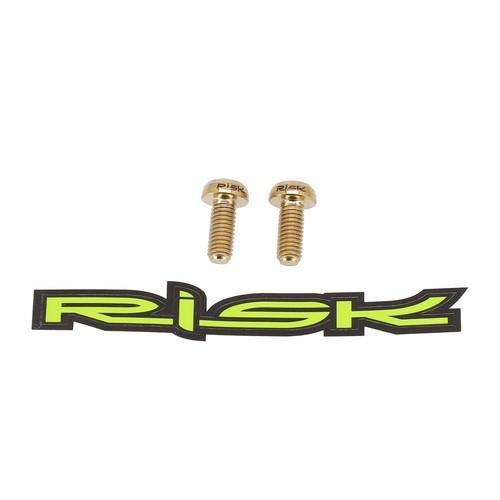 RISK M5x12mm Titanium Bike Bottle Holder Screw Bicycle-Water Bottle Cage Bolts - Picture 9 of 68