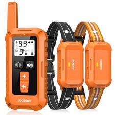 Jugbow Dog Shock Collar 2 Dogs 10-120Lbs - 4200FT Dog Training Collars with...