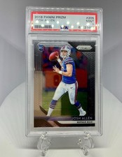 2018 Panini Prizm Josh Allen Rookie Card PSA 9