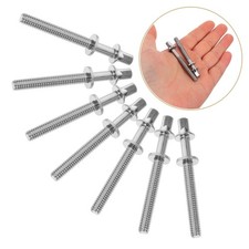 30pcs Jazz Drum Snare Drum Screw Lug Mounting Screws 5mm x 50mm Percussion