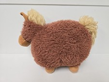 Jellycat London Brown Rolbie Pony Horse 14" Plush Animal Toy READ DESCRIPTION