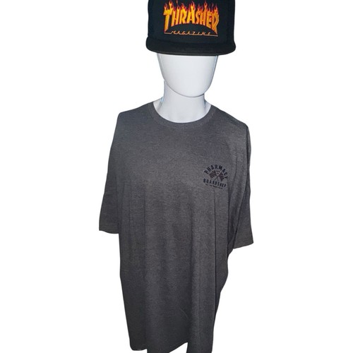 Vintage Herren T-Shirt grau Apotheke Boardshop Till The Wheels Fall Off Gr:XXL - Bild 2 von 11