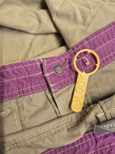 Pantalones de senderismo al aire libre Kuhl Wmns Beig con acento bordado RN108846Capri talla 10 - Imagen 18 de 18