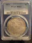 1879 Morgan Silver Dollar Coin PCGS MS 62
