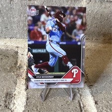 Topps Now 2025 Kyle Schwarber #625 Phillies Baseball Card Base /14080