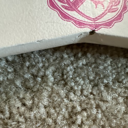 Victoria’s Secret PINK Store Display White Wood Hangers w/Clips Lot Of 3 - USED - Picture 10 of 12