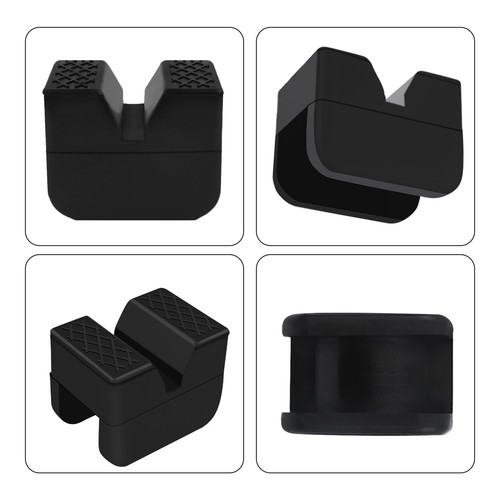 3 Ton Car Jack Stand PadsSlotted Rubber Pinch Weld Jack Adapter for Protecting - Picture 6 of 7