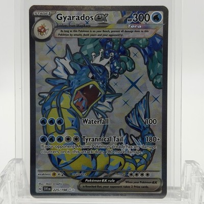 Pokemon TCG Scarlet & Violet Gyrados ex #225/198 Ultra Rare LP+