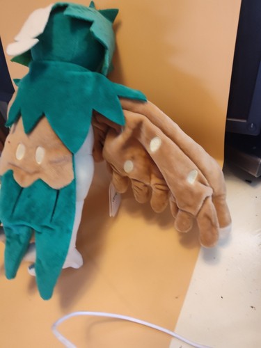 2017 Pokemon Center Decidueye 12" Plush Doll Toy Figure + Poseable Wings Rare - Picture 8 of 15