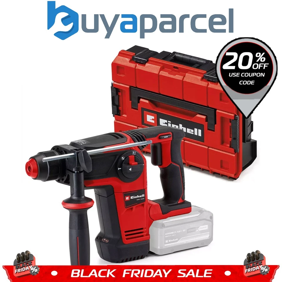 Einhell Professional 18v Cordless Brushless SDS Hammer Drill 26mm TP-HD 18/26 Li