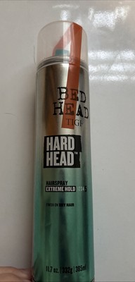 Bed Head by TIGI Hard Head Hairspray for Extra Strong Hold 11.7 oz