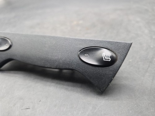 2002-2004 PORSCHE 911 996 CONSOLE SEAT HEATER SWITCH PANEL BATWING BARE E7-479 - Picture 3 of 9