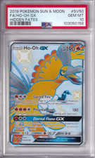 2019 Pokemon Sun & Moon: Hidden Fates Shiny Vault: Full Art Ho-Oh #SV50 PSA 10