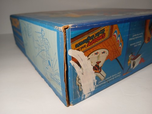 Neu versiegelt alt Vintage 1973 Mattel Snoopy & His Flyin’ Doghouse Snoopy roter Baron - Bild 23 von 24
