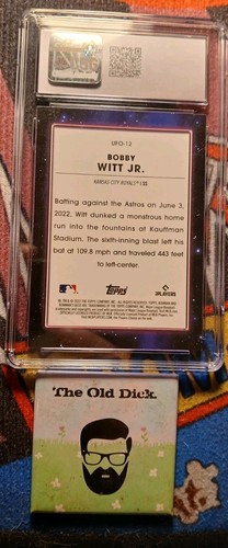 2022 Bowman's Best Bobby Witt Jr. UFO CGC 9 RC - Picture 2 of 2