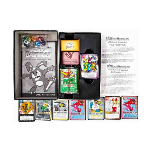 Playroom E Card Games Killer Bunnies Collection #24 - Blue Starter Deck VG/NM - Picture 2 of 2