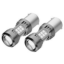 1156 LED Bulbs, Super Bright 3200 Lumens 2396 3497 P21W 7506 LED Red