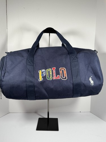 Ralph Lauren frangrances gift the polo duffel bag zippered blue canvas