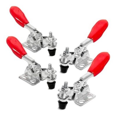  4PK Toggle Clamp, 60 lbs Holding Capacity, 201 Quick Release 201, 2PK