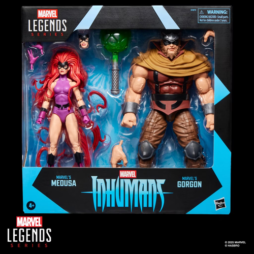 Marvel Legends 6" Fantastic Four #36 Inhumans Medusa Gorgon 2pc presale 251201 - Picture 2 of 9