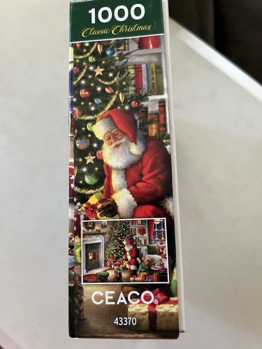Ceaco - Classic Christmas - Santa's Visit - 1000-teiliges Puzzle neu; versiegelt - Bild 4 von 5