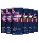 6 Bags of 12 oz of Lavazza Italian Roast Ground Coffee, Dark Roast