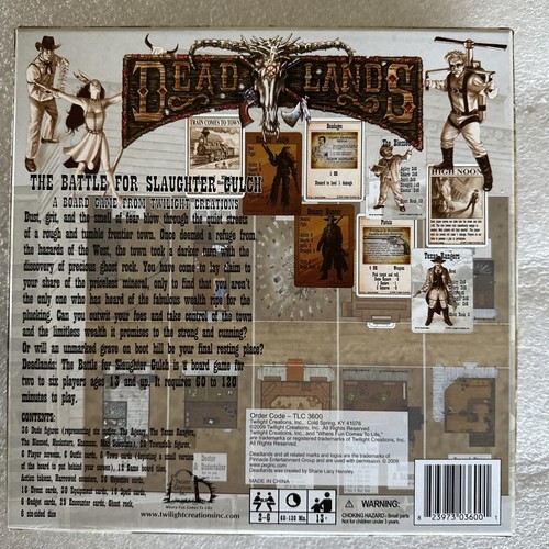 Deadlands: The Battle for Slaughter Gulch: 2009 Edition New-Open Box - Bild 2 von 8