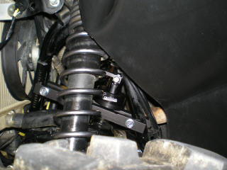 Precision Racing Steering Stabilizer PRO DAMPER & MOUNT KIT King Quad 700  - Picture 2 of 2