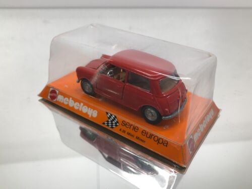 MEBETOYS MATTEL A28 MINI MINOR -RED 1:43- GOOD IN BLISTER - 481 - Imagen 3 de 6