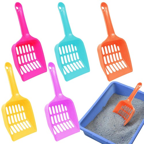 1pc Portable Plastic Cat Litter Sand Shovel Universal Pet Cat Poop Clean Shovel