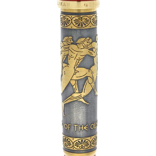 1998 PELIKAN GENESIS OF THE OLYMPIAD LIMITED ED 406 FOUNTAIN PEN NEVER INKED - Picture 9 of 12