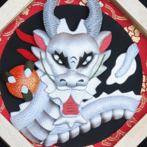 Signo del año del zodiaco oriental 2024: dragón / ornamento: dragón blanco - Imagen 3 de 7