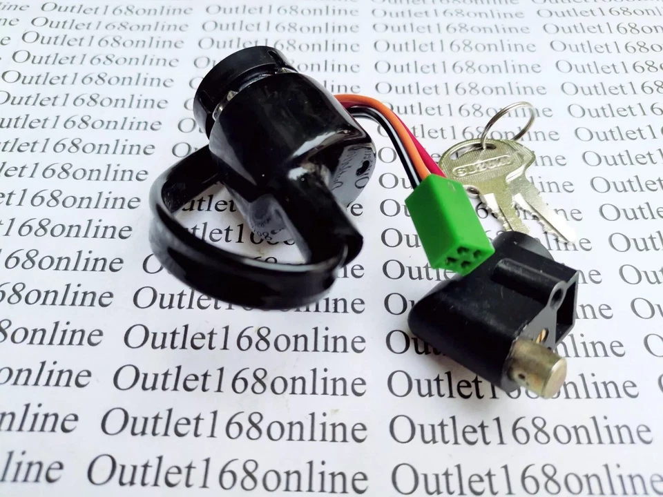 Juego de interruptores de encendido bloqueo de dirección Suzuki TS 75 125 185 250 TC125 SP500 GP125 GP100 Foto 3 de 3